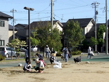 かねと公園清掃４