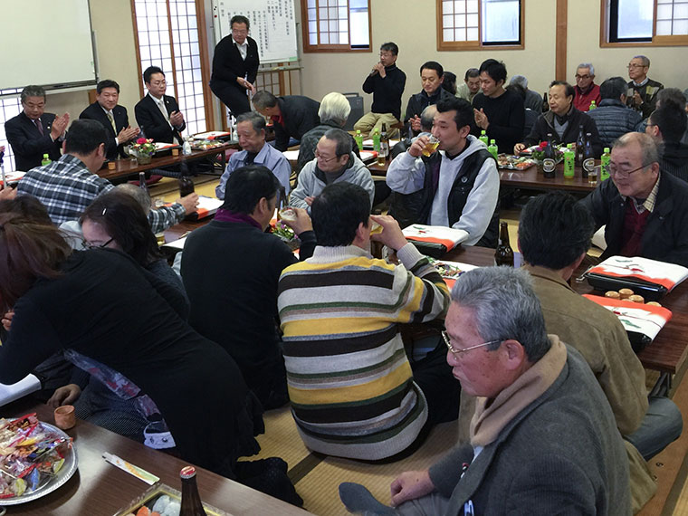 新年会の様子