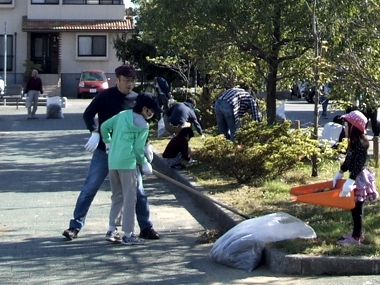 かねと公園清掃３