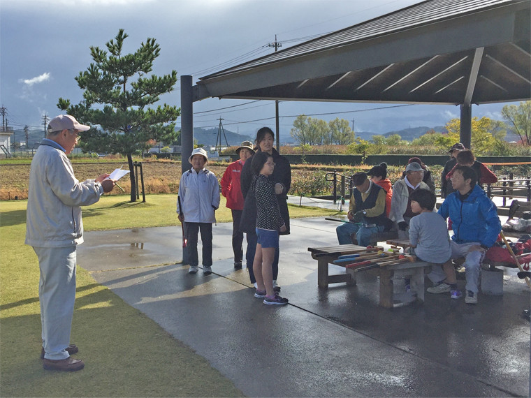 町会長の説明