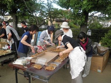 千坂町会夏祭り８