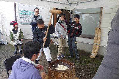 餅つき大会