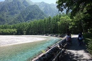 アルプスの山々