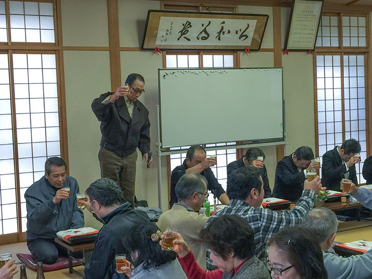 新年会の様子