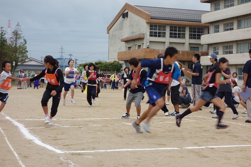 町会対抗リレー