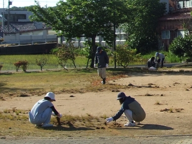 わんぱく公園清掃４