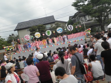 千坂町会夏祭り１