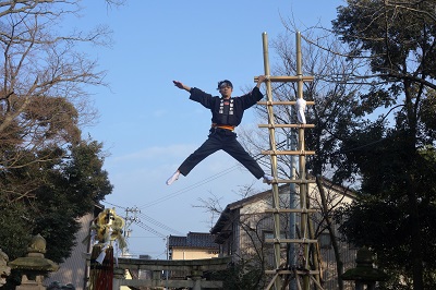 梯子登り