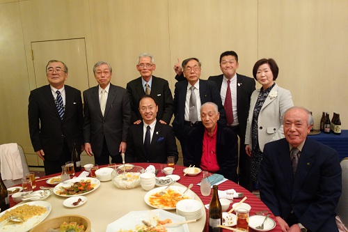 市長と記念撮影