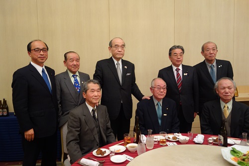 知事と記念撮影