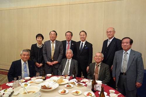市長と記念撮影